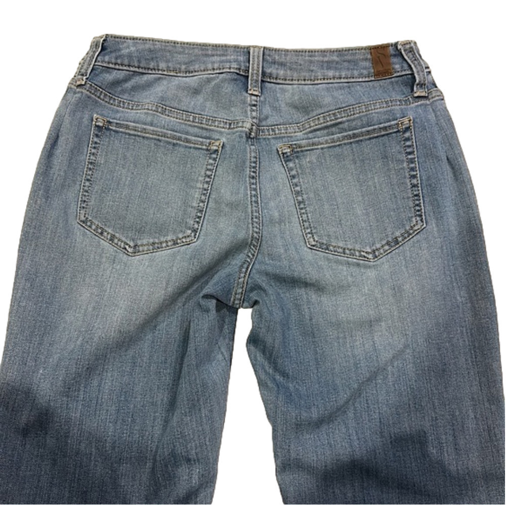 Simply Vera Vera Wang Two-Tone Blue Jeans - Picture 3 of 9